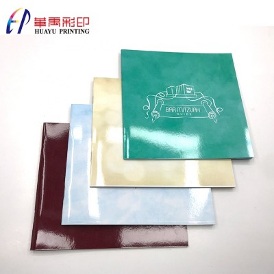 Costom high quality saddle stitching novel book printing