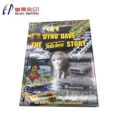 New type high grade bulk hardcover novel book printing