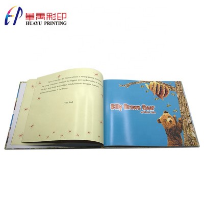 High quality hardcover comic book printing perfect binding service