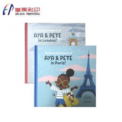 Custom coloring children cheap hardcover comic book printing price