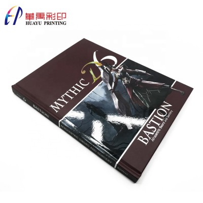 High quality cheap comic full color hardback book printing