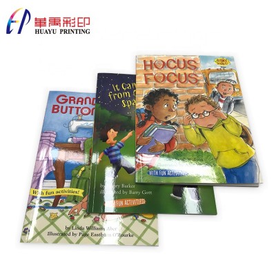 Wholesale custom cheap printing children board hardcover comic books