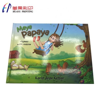 Hot selling best quality hardcover children's  book printing price