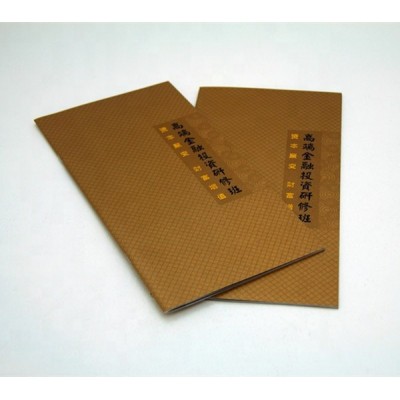 Full color saddle stitching craft paper brochure printing